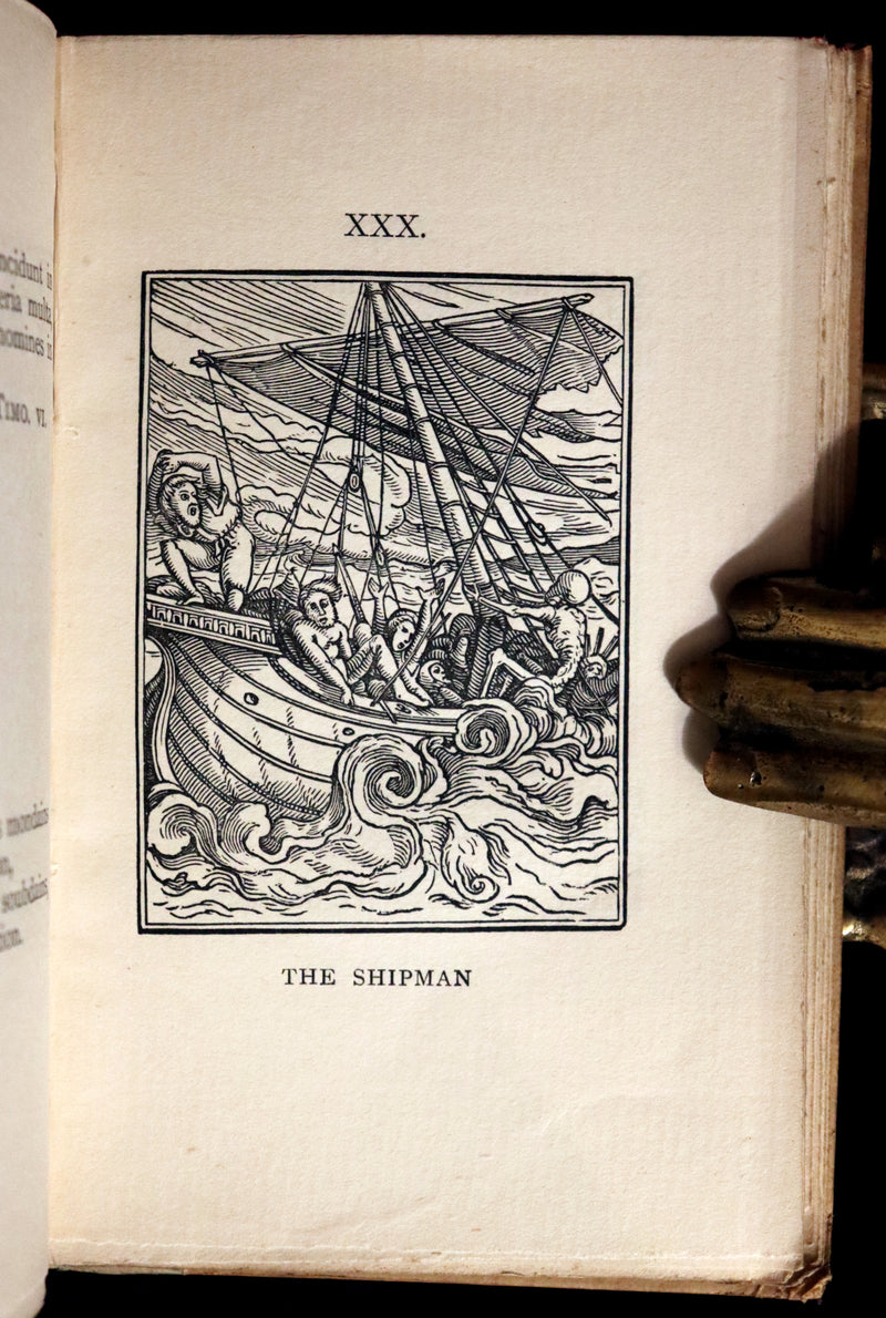 1898 Scarce Book -The DANCE of DEATH - Danse Macabre by Hans Holbein, illustrated.