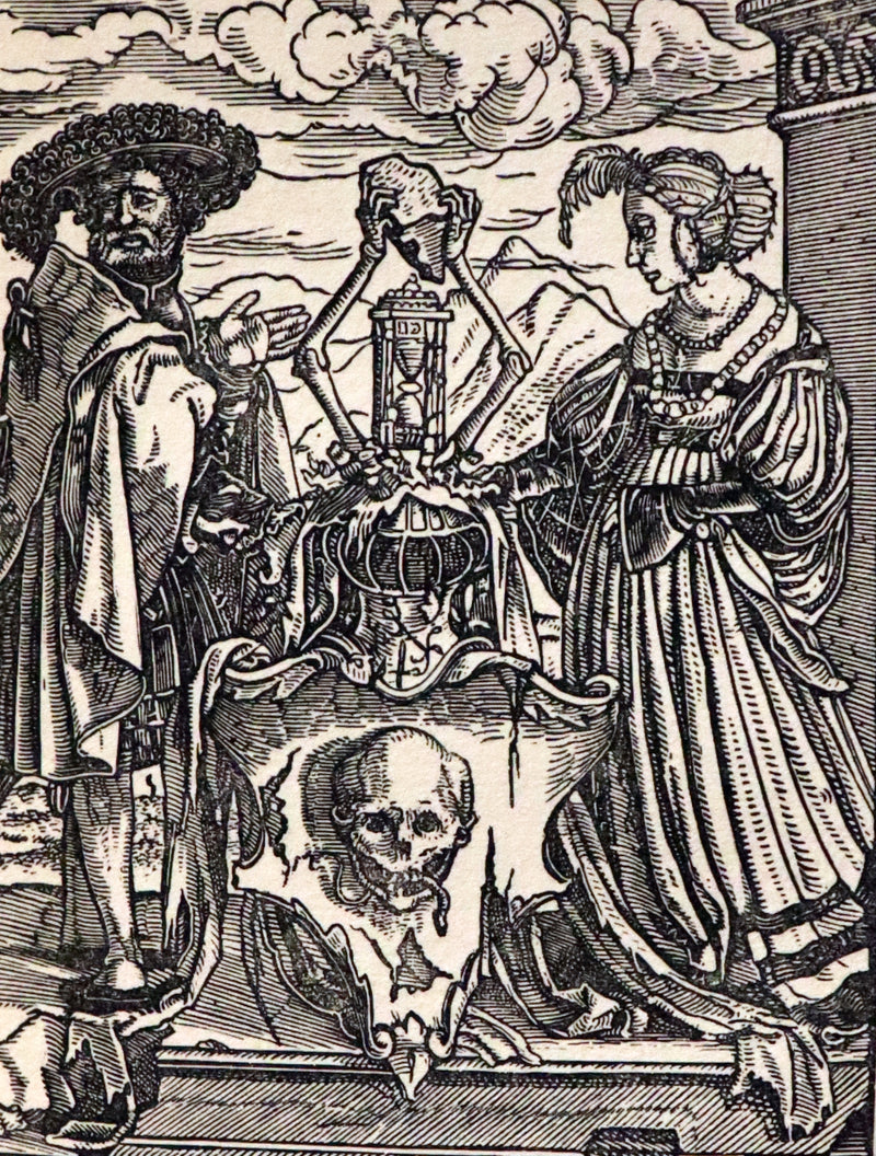 1898 Scarce Book -The DANCE of DEATH - Danse Macabre by Hans Holbein, illustrated.