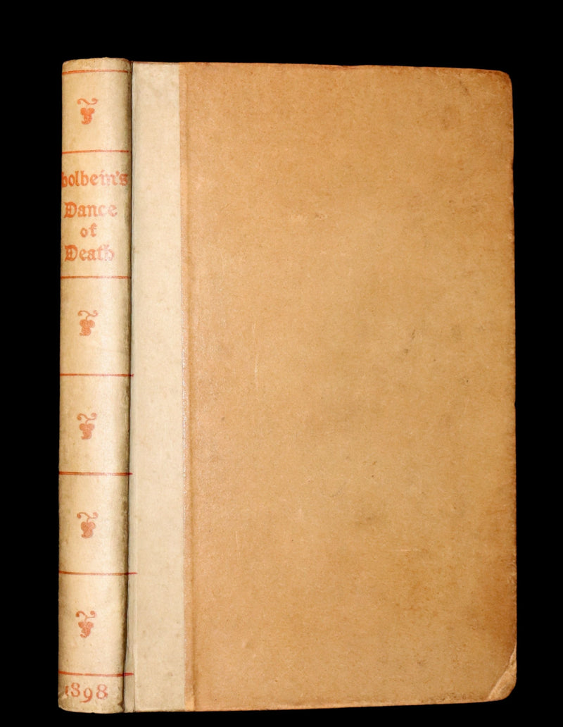 1898 Scarce Book -The DANCE of DEATH - Danse Macabre by Hans Holbein, illustrated.