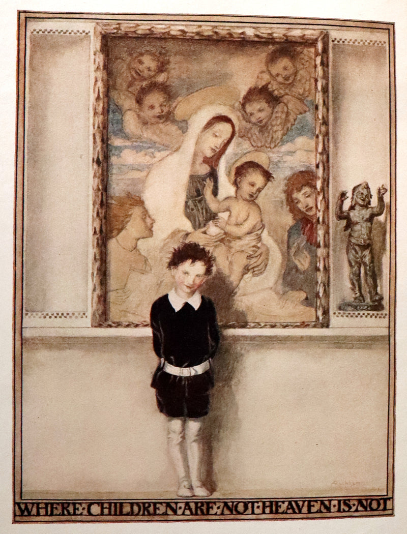 1918 Rare First Edition - The Springtide of Life, Poems of Childhood illustrated by Arthur Rackham.