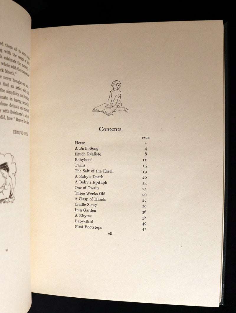 1918 Rare First Edition - The Springtide of Life, Poems of Childhood illustrated by Arthur Rackham.