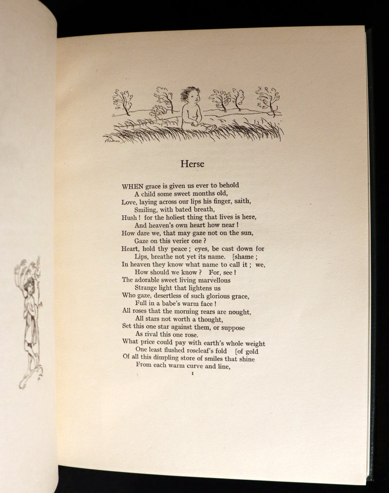 1918 Rare First Edition - The Springtide of Life, Poems of Childhood illustrated by Arthur Rackham.