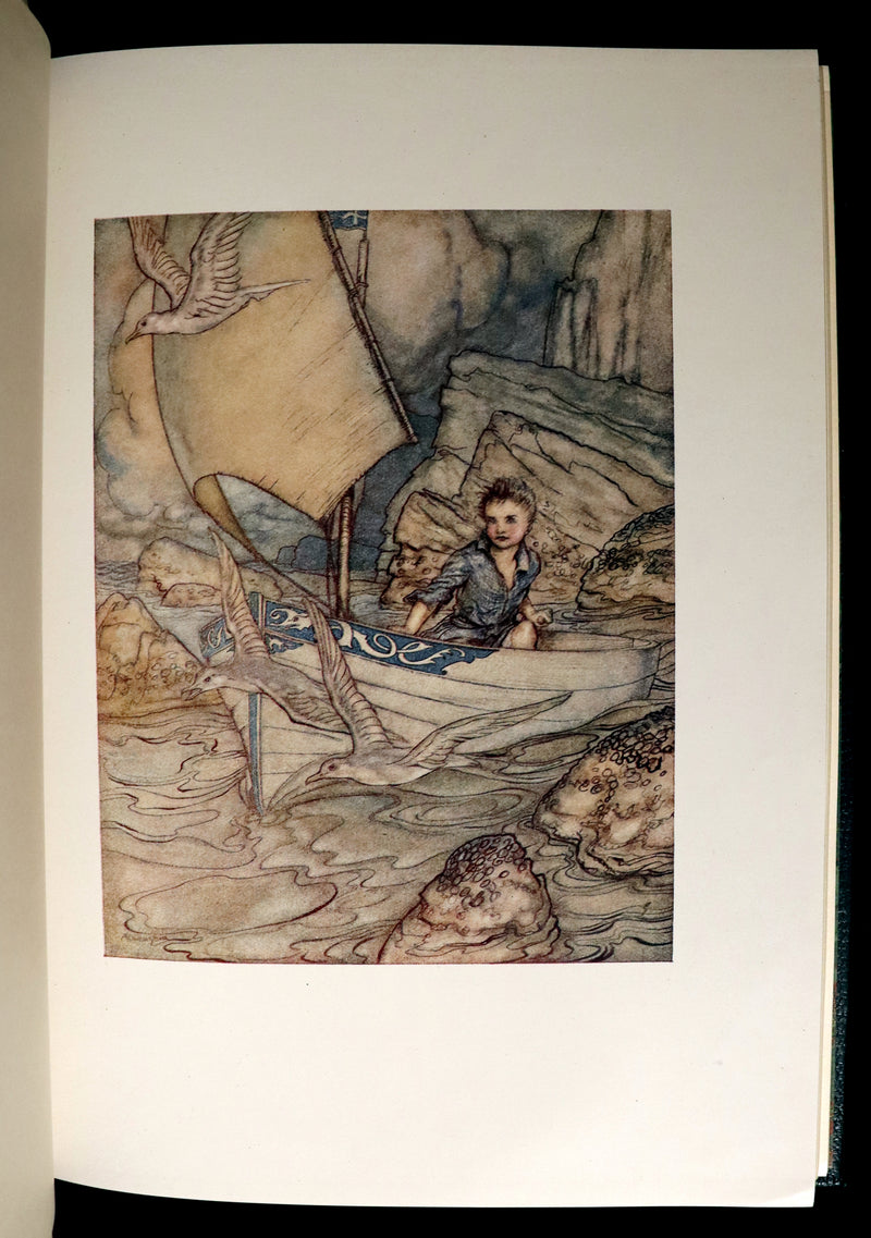 1918 Rare First Edition - The Springtide of Life, Poems of Childhood illustrated by Arthur Rackham.