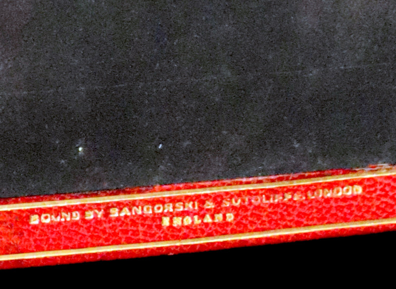 1876 Rare First Edition - The Hunting of the SNARK by Lewis Carroll bound by Sangorski & Sutcliffe.