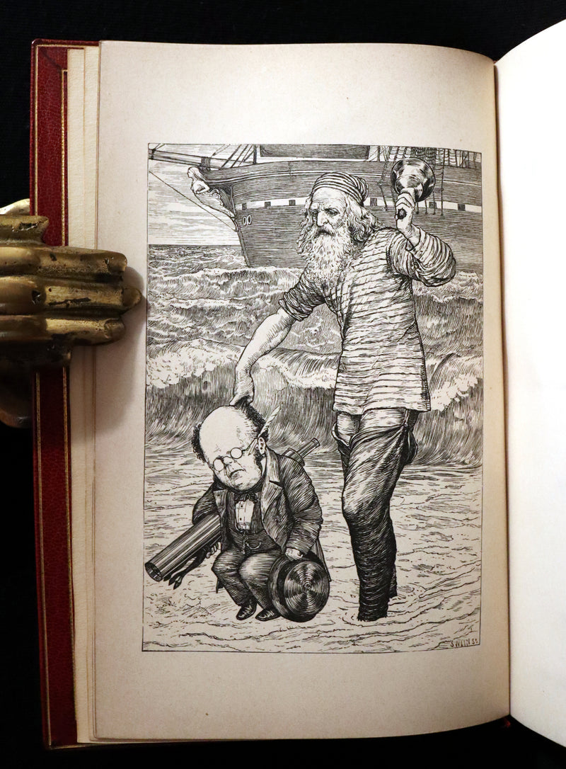 1876 Rare First Edition - The Hunting of the SNARK by Lewis Carroll bound by Sangorski & Sutcliffe.