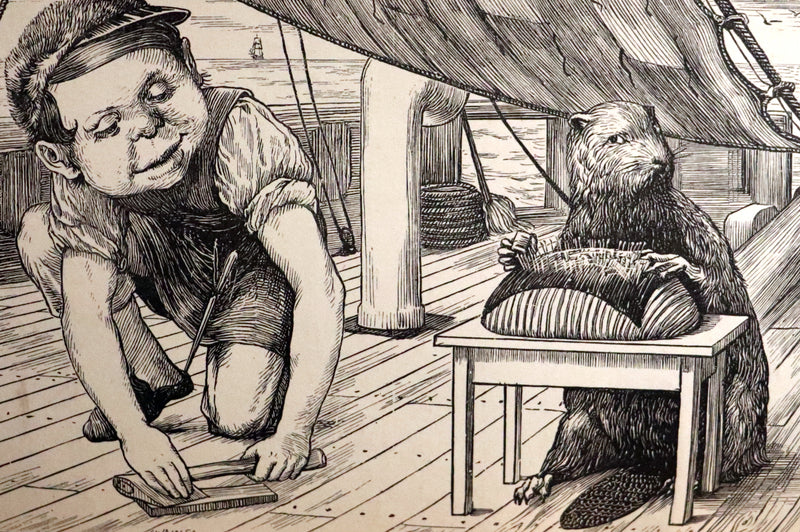 1876 Rare First Edition - The Hunting of the SNARK by Lewis Carroll bound by Sangorski & Sutcliffe.