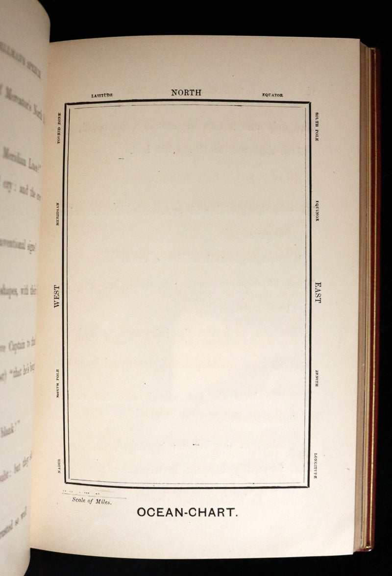 1876 Rare First Edition - The Hunting of the SNARK by Lewis Carroll bound by Sangorski & Sutcliffe.