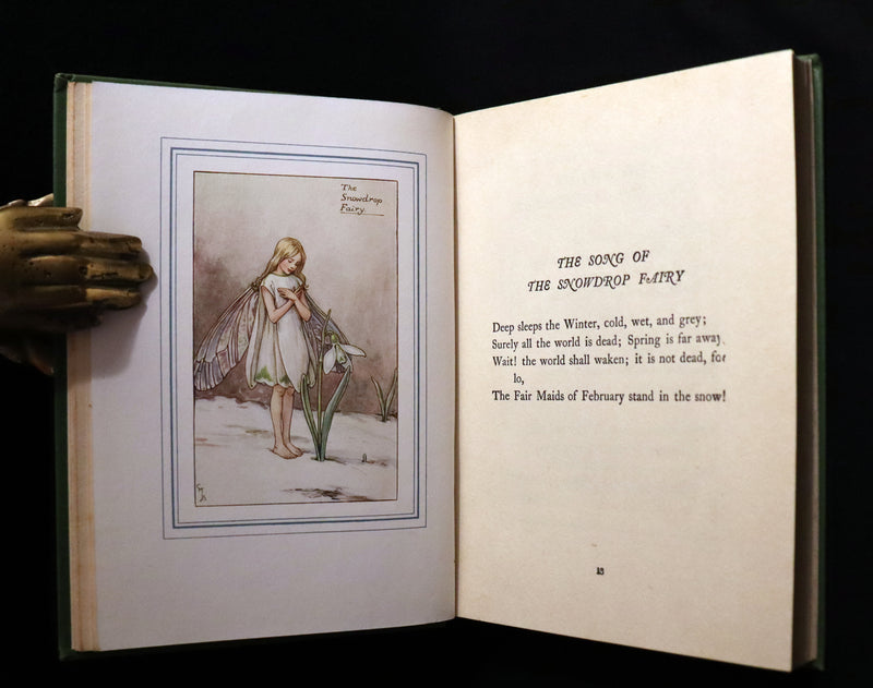 1942 Rare Book - THE BOOK OF THE FLOWER FAIRIES by Cicely Mary Barker.