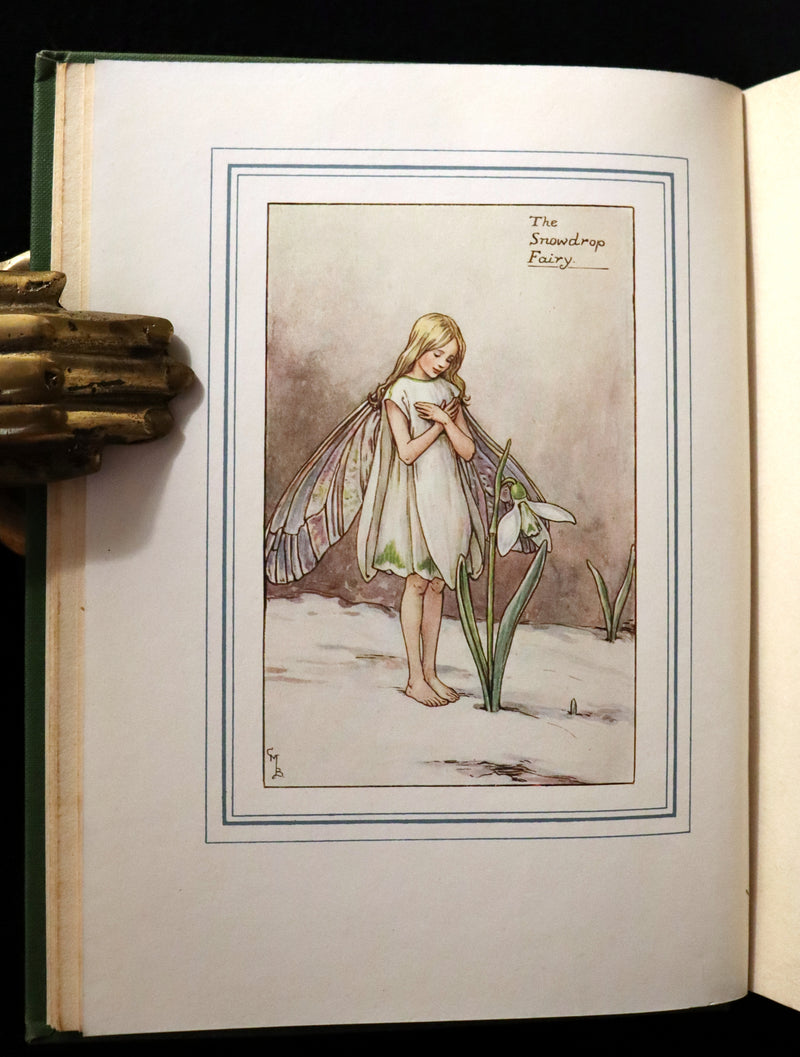 1942 Rare Book - THE BOOK OF THE FLOWER FAIRIES by Cicely Mary Barker.