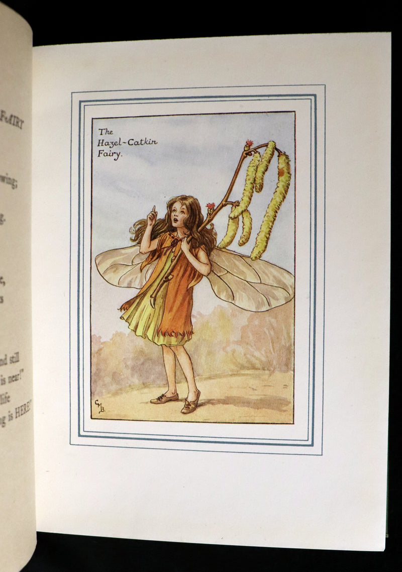 1942 Rare Book - THE BOOK OF THE FLOWER FAIRIES by Cicely Mary Barker.