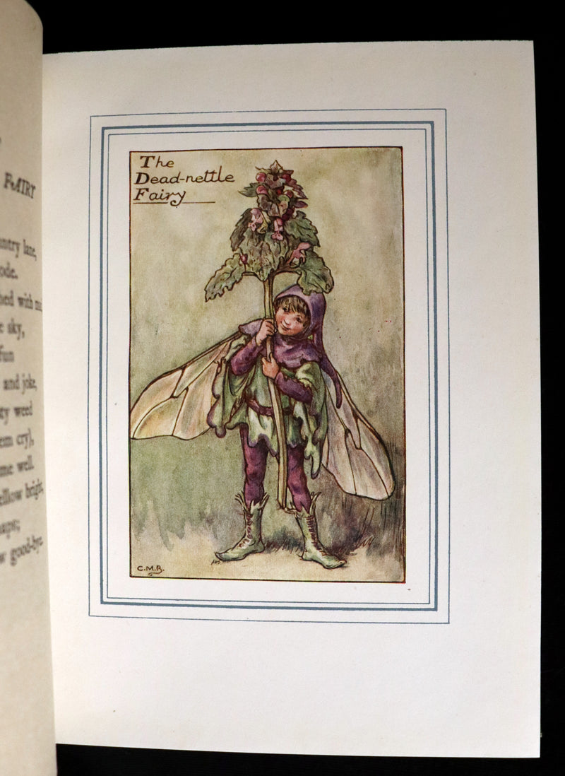 1942 Rare Book - THE BOOK OF THE FLOWER FAIRIES by Cicely Mary Barker.
