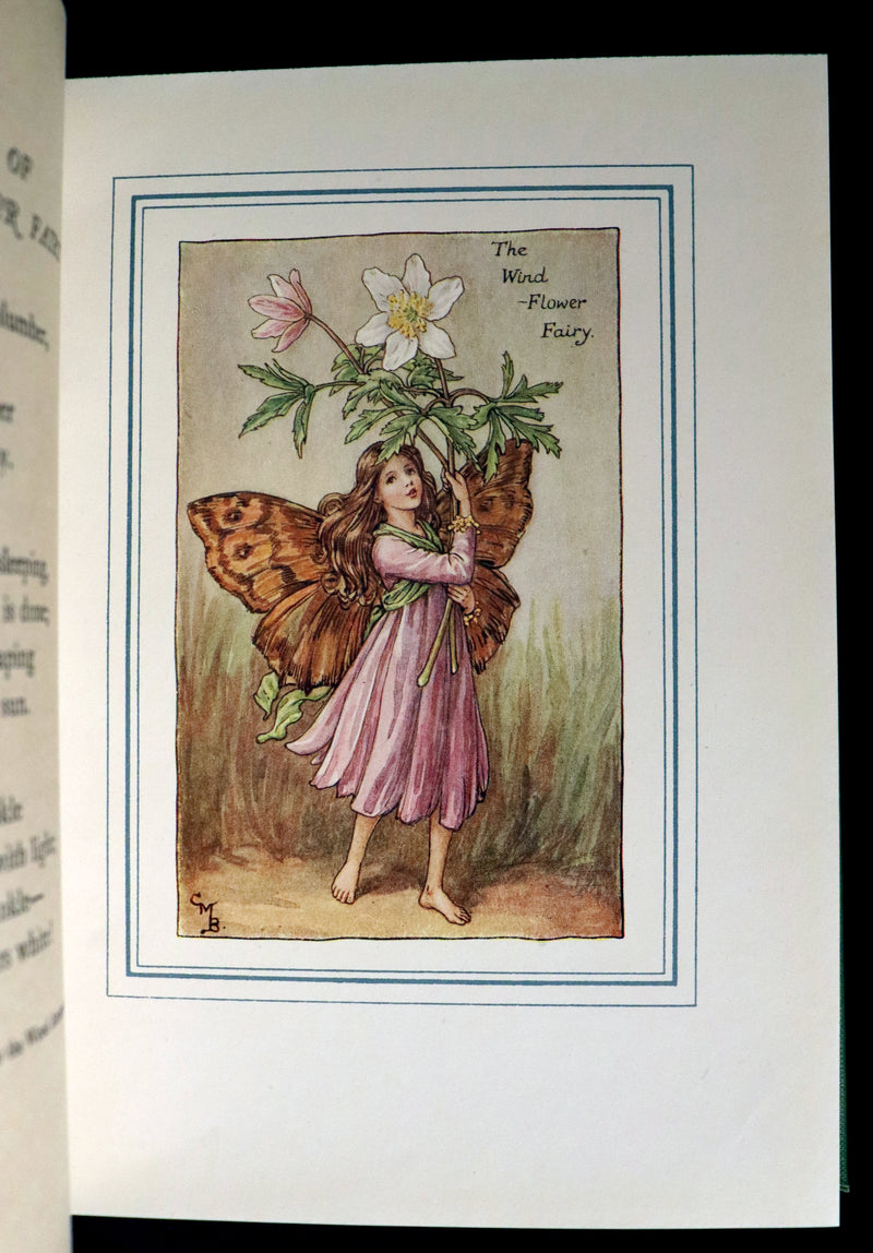 1942 Rare Book - THE BOOK OF THE FLOWER FAIRIES by Cicely Mary Barker.