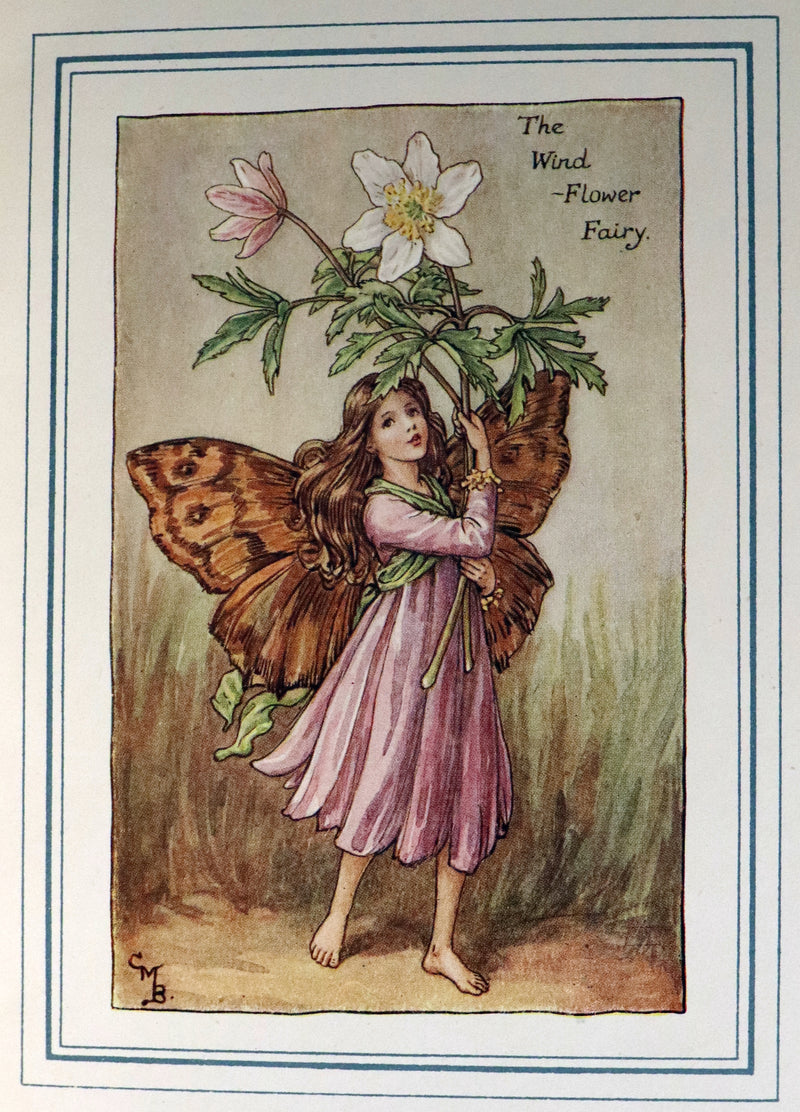 1942 Rare Book - THE BOOK OF THE FLOWER FAIRIES by Cicely Mary Barker.