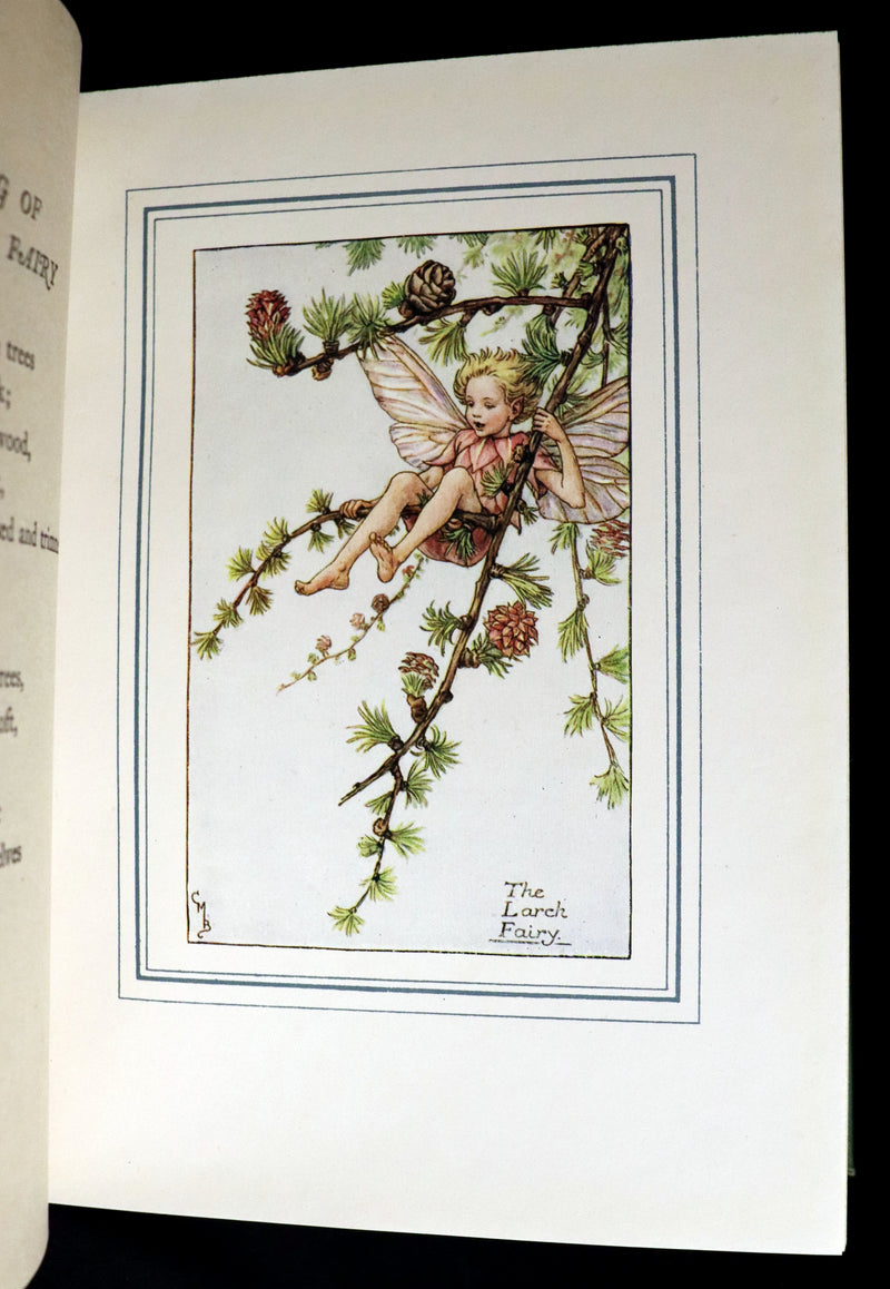 1942 Rare Book - THE BOOK OF THE FLOWER FAIRIES by Cicely Mary Barker.