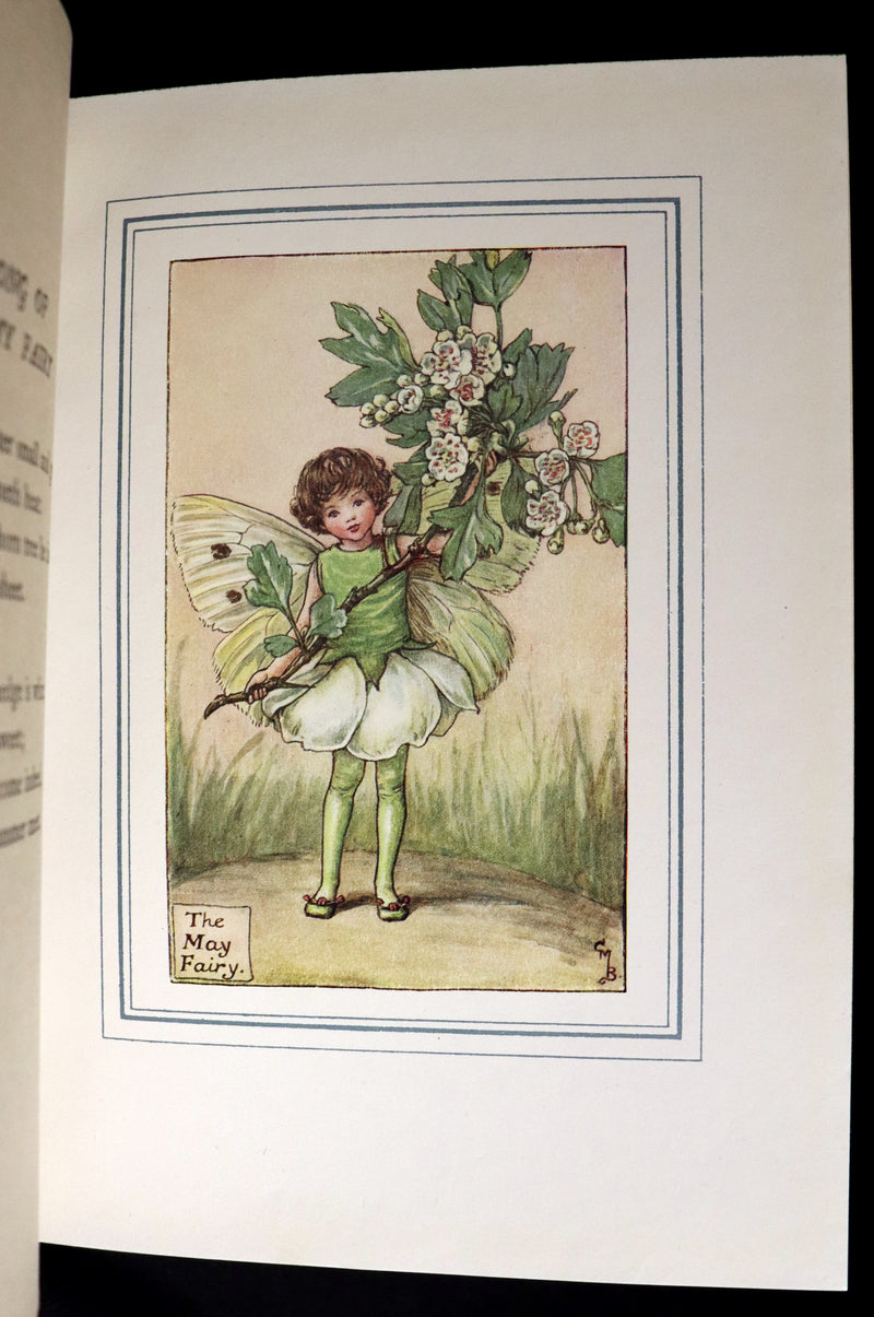 1942 Rare Book - THE BOOK OF THE FLOWER FAIRIES by Cicely Mary Barker.