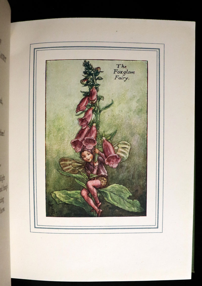 1942 Rare Book - THE BOOK OF THE FLOWER FAIRIES by Cicely Mary Barker.