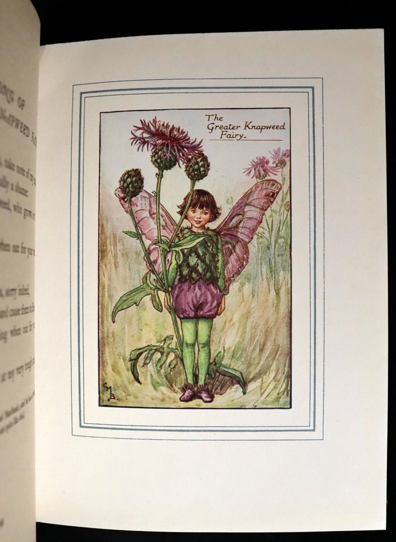 1942 Rare Book - THE BOOK OF THE FLOWER FAIRIES by Cicely Mary Barker.