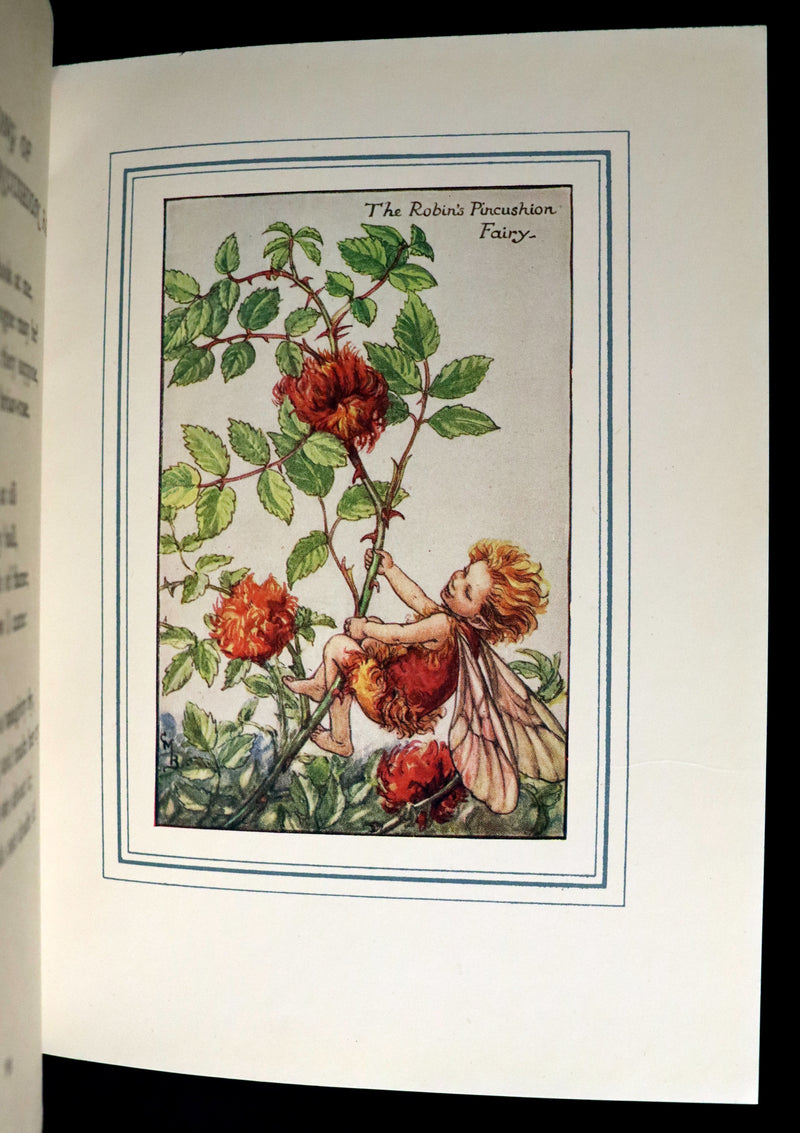 1942 Rare Book - THE BOOK OF THE FLOWER FAIRIES by Cicely Mary Barker.