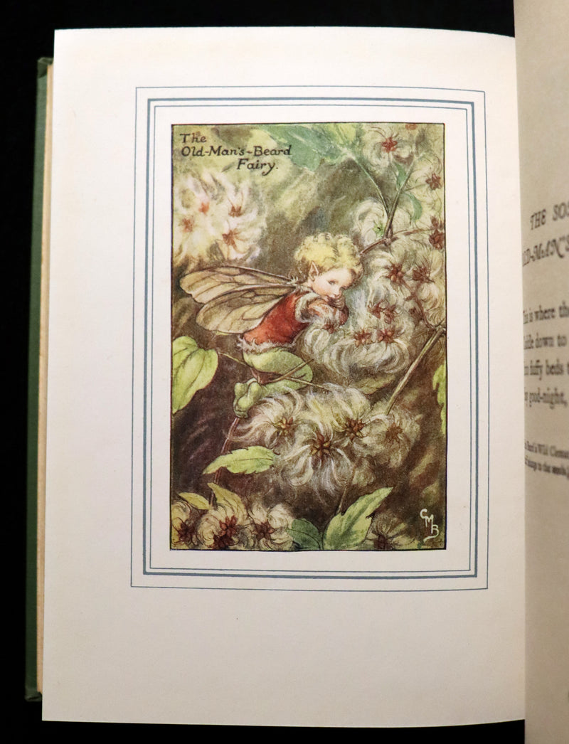 1942 Rare Book - THE BOOK OF THE FLOWER FAIRIES by Cicely Mary Barker.