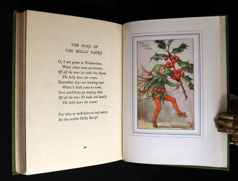 1942 Rare Book - THE BOOK OF THE FLOWER FAIRIES by Cicely Mary Barker.