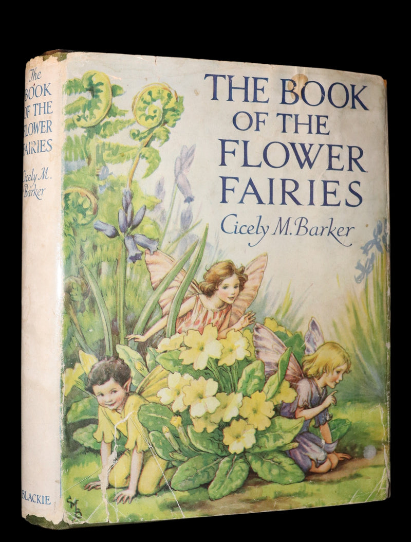 1942 Rare Book - THE BOOK OF THE FLOWER FAIRIES by Cicely Mary Barker.