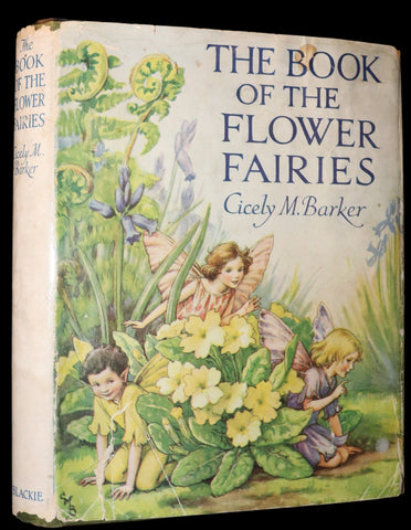 1942 Rare Book - THE BOOK OF THE FLOWER FAIRIES by Cicely Mary Barker.