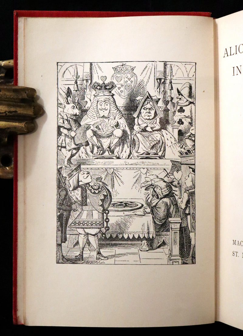 1909 Scarce "Miniature Edition" - Alice's Adventures in Wonderland by Lewis Carroll.