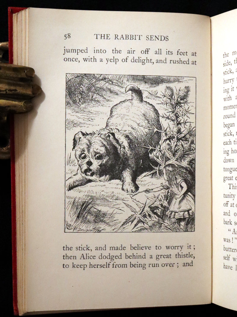 1909 Scarce "Miniature Edition" - Alice's Adventures in Wonderland by Lewis Carroll.