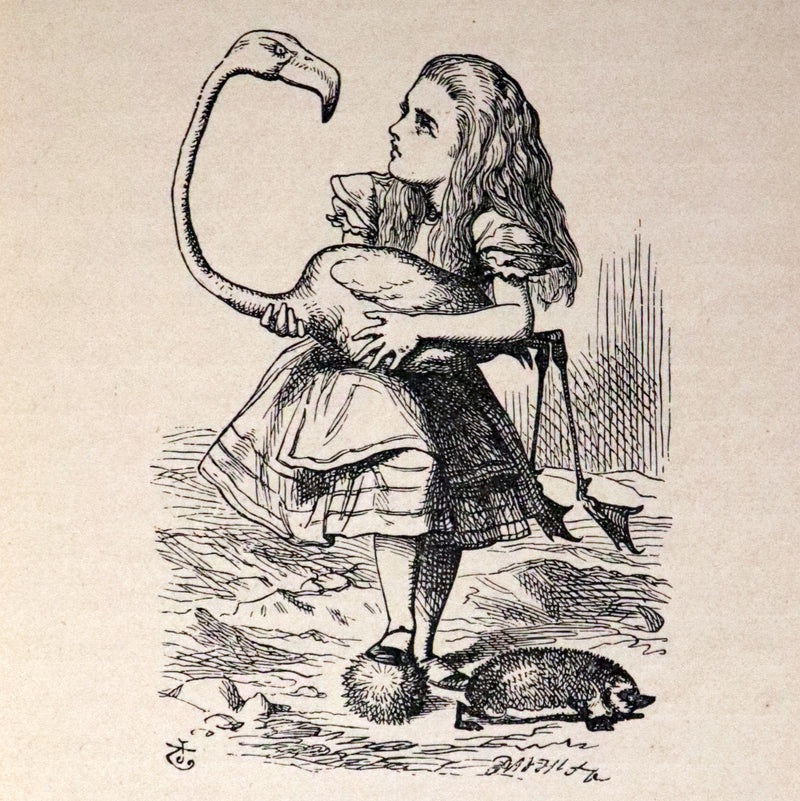 1909 Scarce "Miniature Edition" - Alice's Adventures in Wonderland by Lewis Carroll.