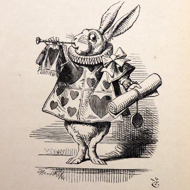 1909 Scarce "Miniature Edition" - Alice's Adventures in Wonderland by Lewis Carroll.