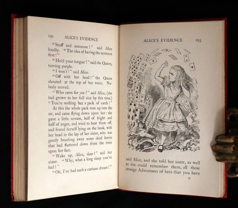1909 Scarce "Miniature Edition" - Alice's Adventures in Wonderland by Lewis Carroll.