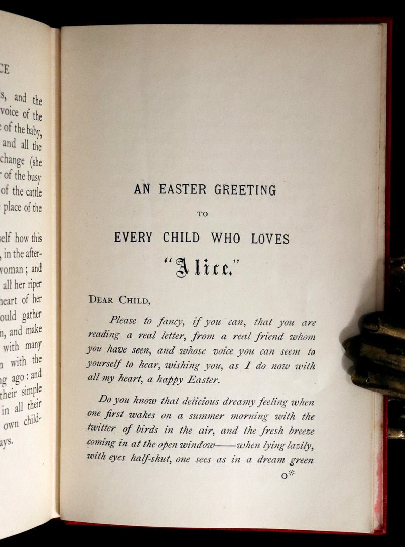 1909 Scarce "Miniature Edition" - Alice's Adventures in Wonderland by Lewis Carroll.