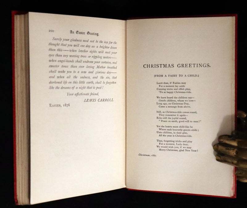 1909 Scarce "Miniature Edition" - Alice's Adventures in Wonderland by Lewis Carroll.