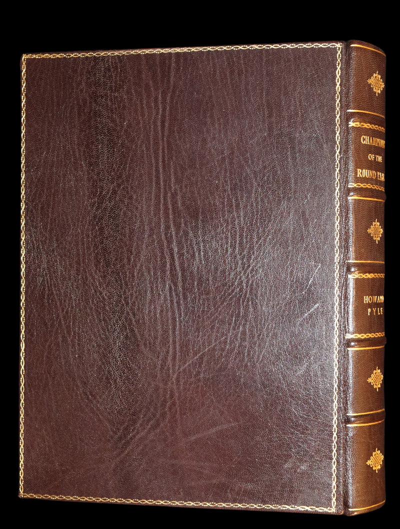 1905 Rare First Edition - King Arthur Tales, THE STORY OF THE CHAMPIONS OF THE ROUND TABLE by Howard Pyle.