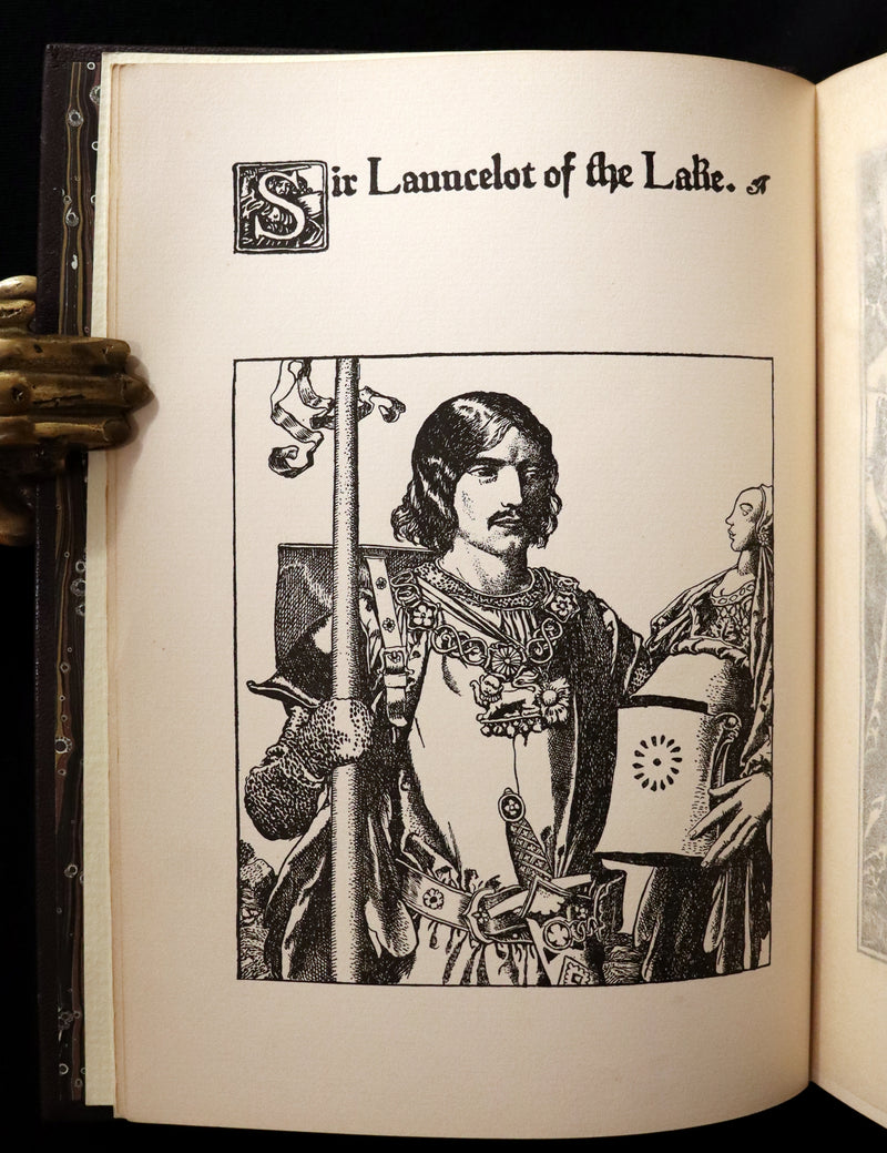 1905 Rare First Edition - King Arthur Tales, THE STORY OF THE CHAMPIONS OF THE ROUND TABLE by Howard Pyle.