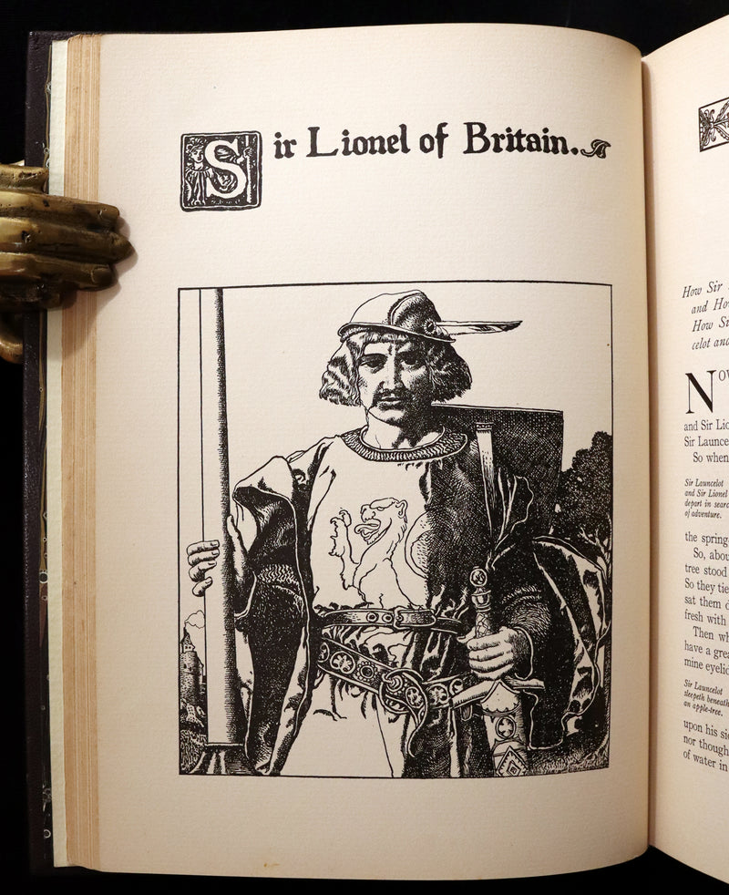 1905 Rare First Edition - King Arthur Tales, THE STORY OF THE CHAMPIONS OF THE ROUND TABLE by Howard Pyle.
