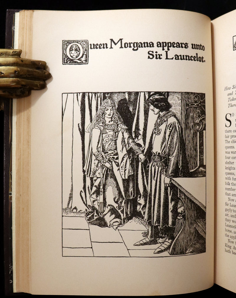 1905 Rare First Edition - King Arthur Tales, THE STORY OF THE CHAMPIONS OF THE ROUND TABLE by Howard Pyle.