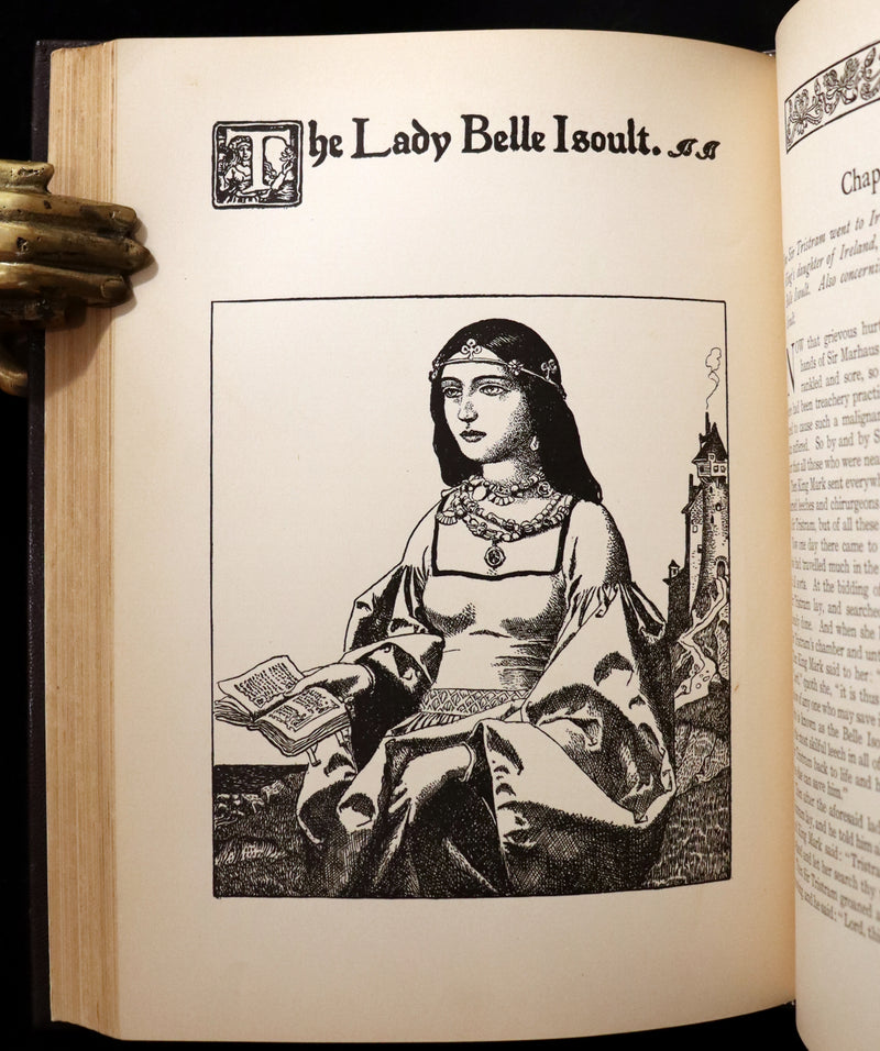 1905 Rare First Edition - King Arthur Tales, THE STORY OF THE CHAMPIONS OF THE ROUND TABLE by Howard Pyle.