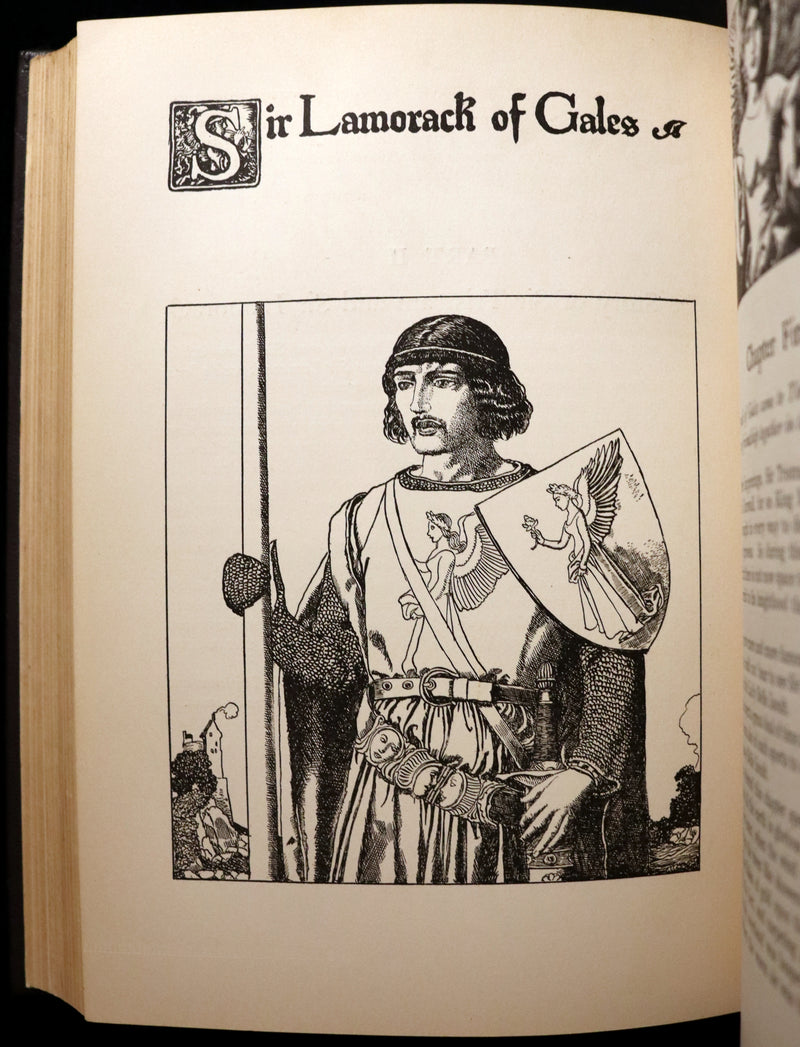 1905 Rare First Edition - King Arthur Tales, THE STORY OF THE CHAMPIONS OF THE ROUND TABLE by Howard Pyle.