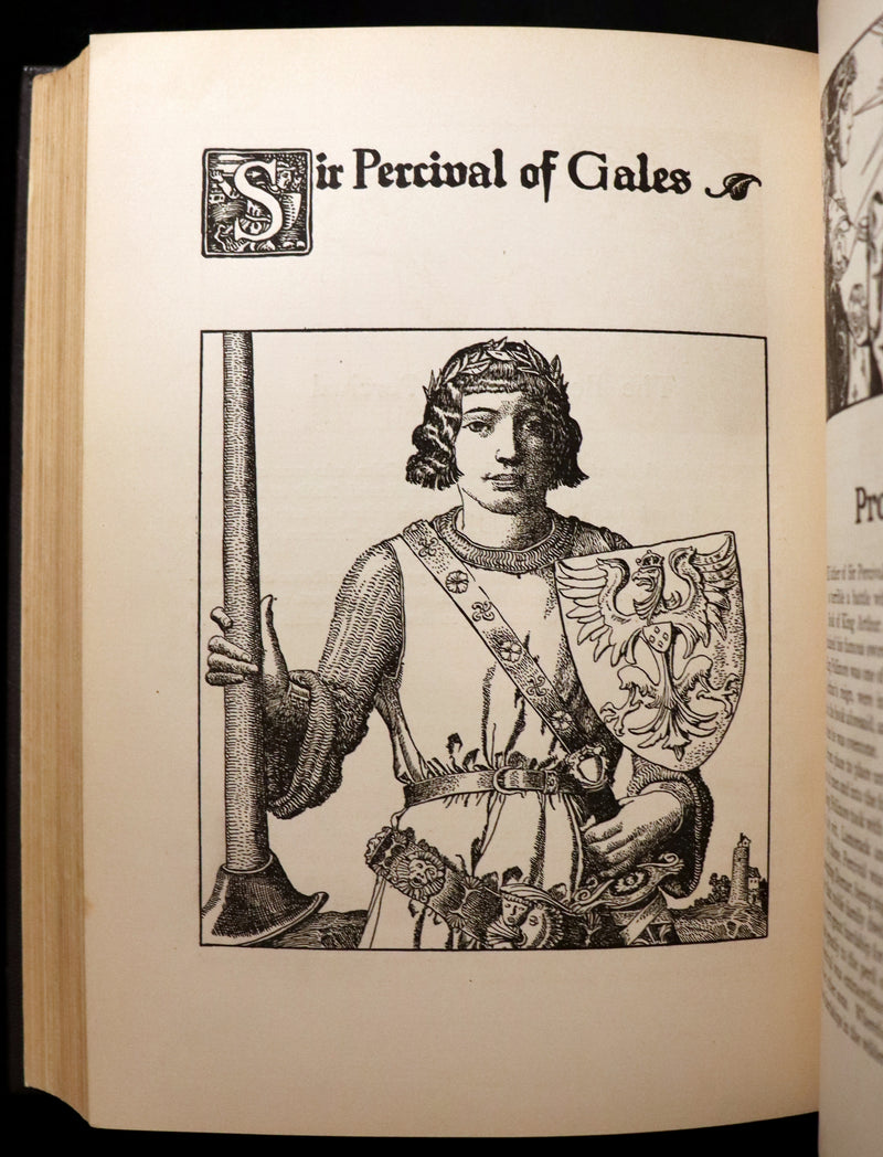 1905 Rare First Edition - King Arthur Tales, THE STORY OF THE CHAMPIONS OF THE ROUND TABLE by Howard Pyle.