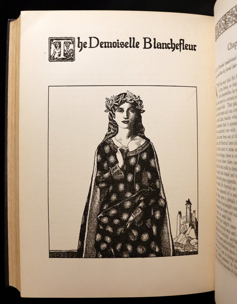 1905 Rare First Edition - King Arthur Tales, THE STORY OF THE CHAMPIONS OF THE ROUND TABLE by Howard Pyle.