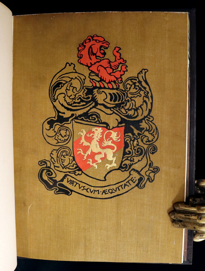 1905 Rare First Edition - King Arthur Tales, THE STORY OF THE CHAMPIONS OF THE ROUND TABLE by Howard Pyle.