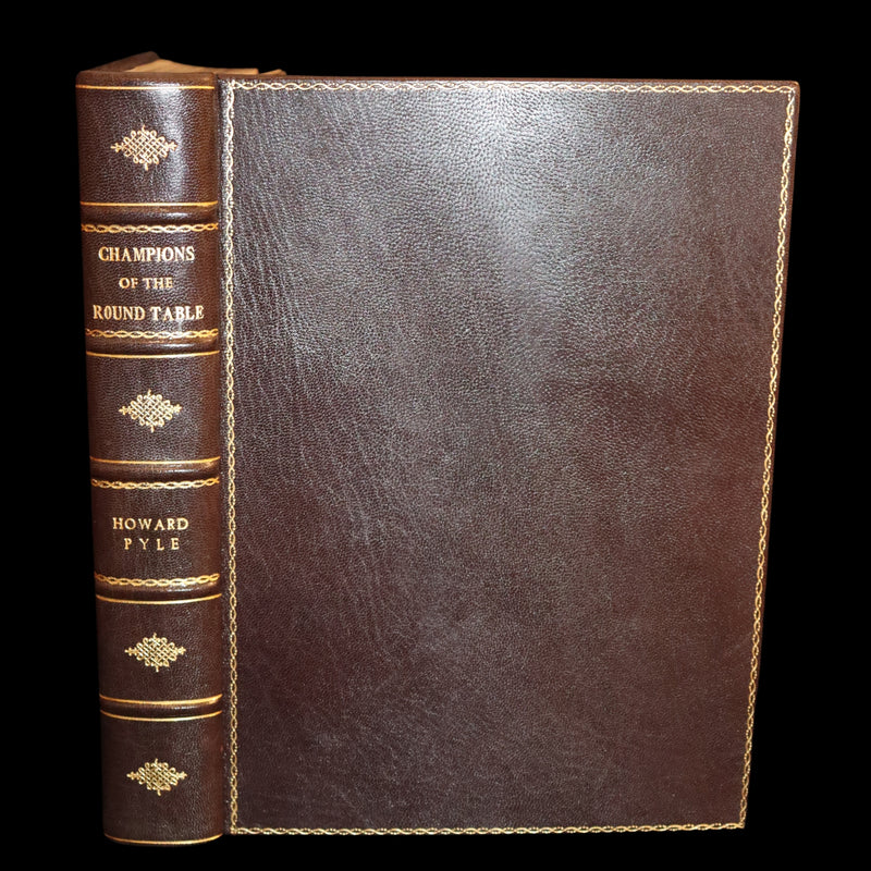1905 Rare First Edition - King Arthur Tales, THE STORY OF THE CHAMPIONS OF THE ROUND TABLE by Howard Pyle.