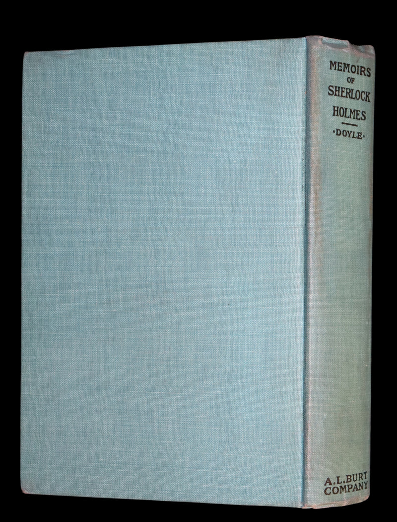 1900 Rare Book - The MEMOIRS of SHERLOCK HOLMES by Arthur Conan DOYLE. Illustrated.