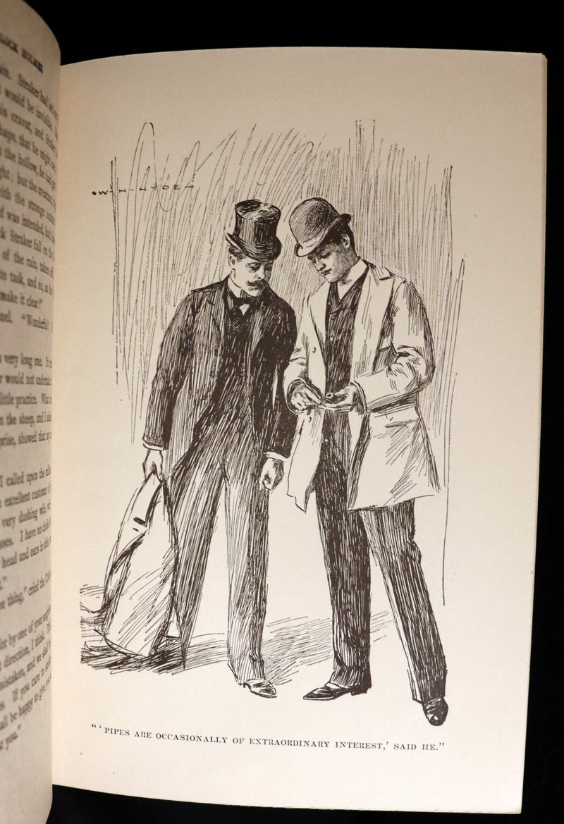 1900 Rare Book - The MEMOIRS of SHERLOCK HOLMES by Arthur Conan DOYLE. Illustrated.
