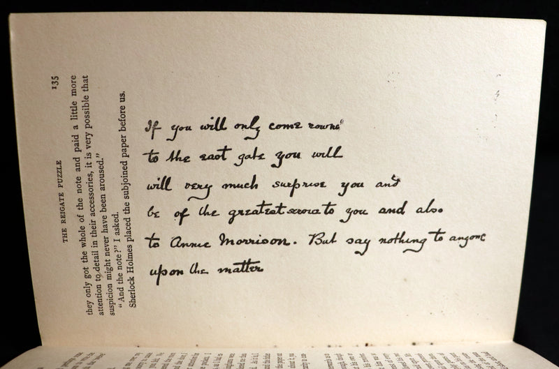 1900 Rare Book - The MEMOIRS of SHERLOCK HOLMES by Arthur Conan DOYLE. Illustrated.