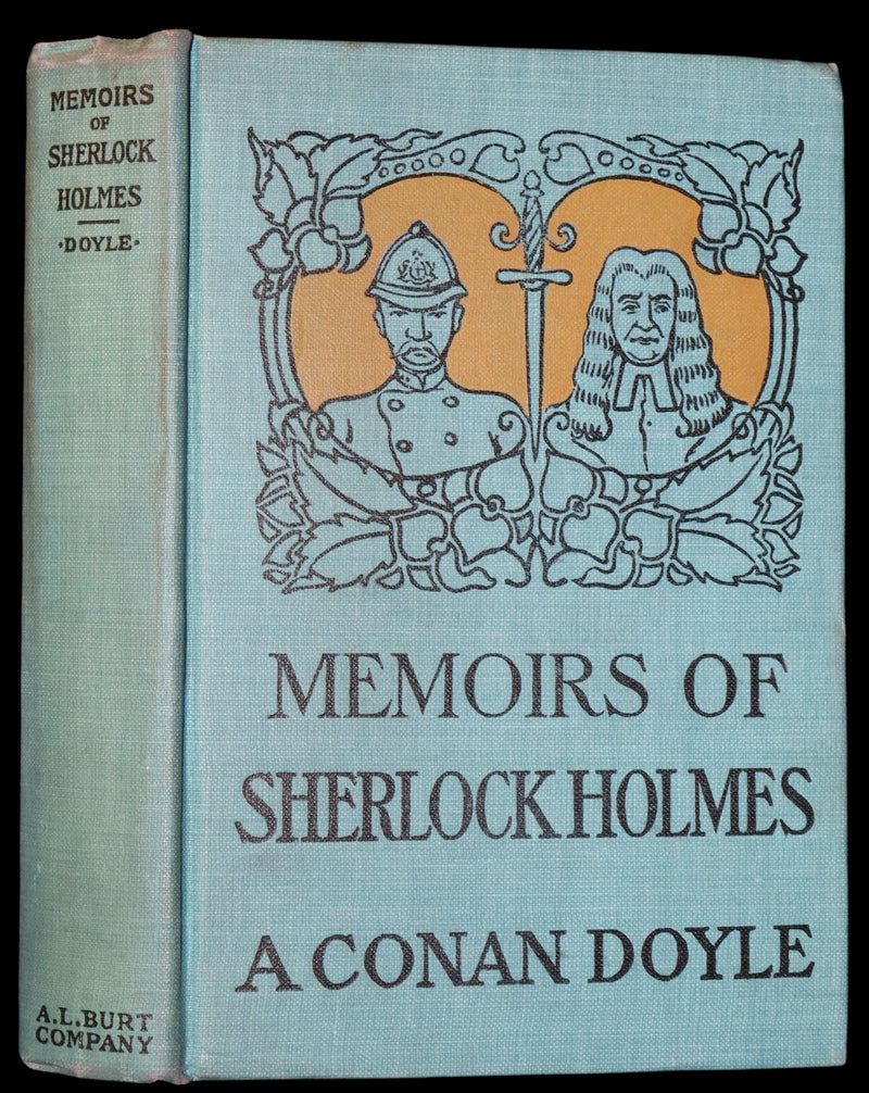 1900 Rare Book - The MEMOIRS of SHERLOCK HOLMES by Arthur Conan DOYLE. Illustrated.