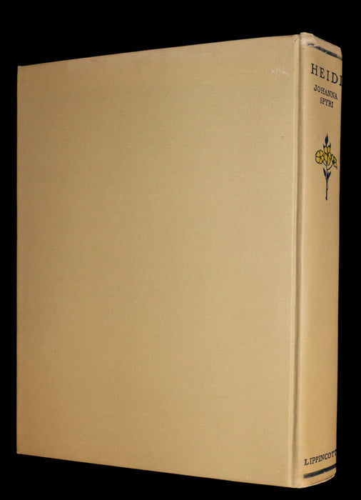 1919 Rare Book - HEIDI by Johanna Spyri illustrated in color by Maria L. Kirk. The Gift Edition.