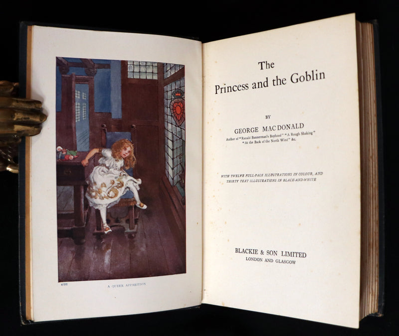 1911 Rare Edition - The PRINCESS and the GOBLIN by George MacDonald. Illustrated.