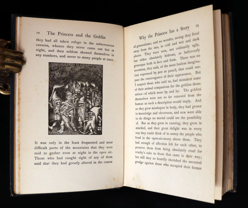 1911 Rare Edition - The PRINCESS and the GOBLIN by George MacDonald. Illustrated.